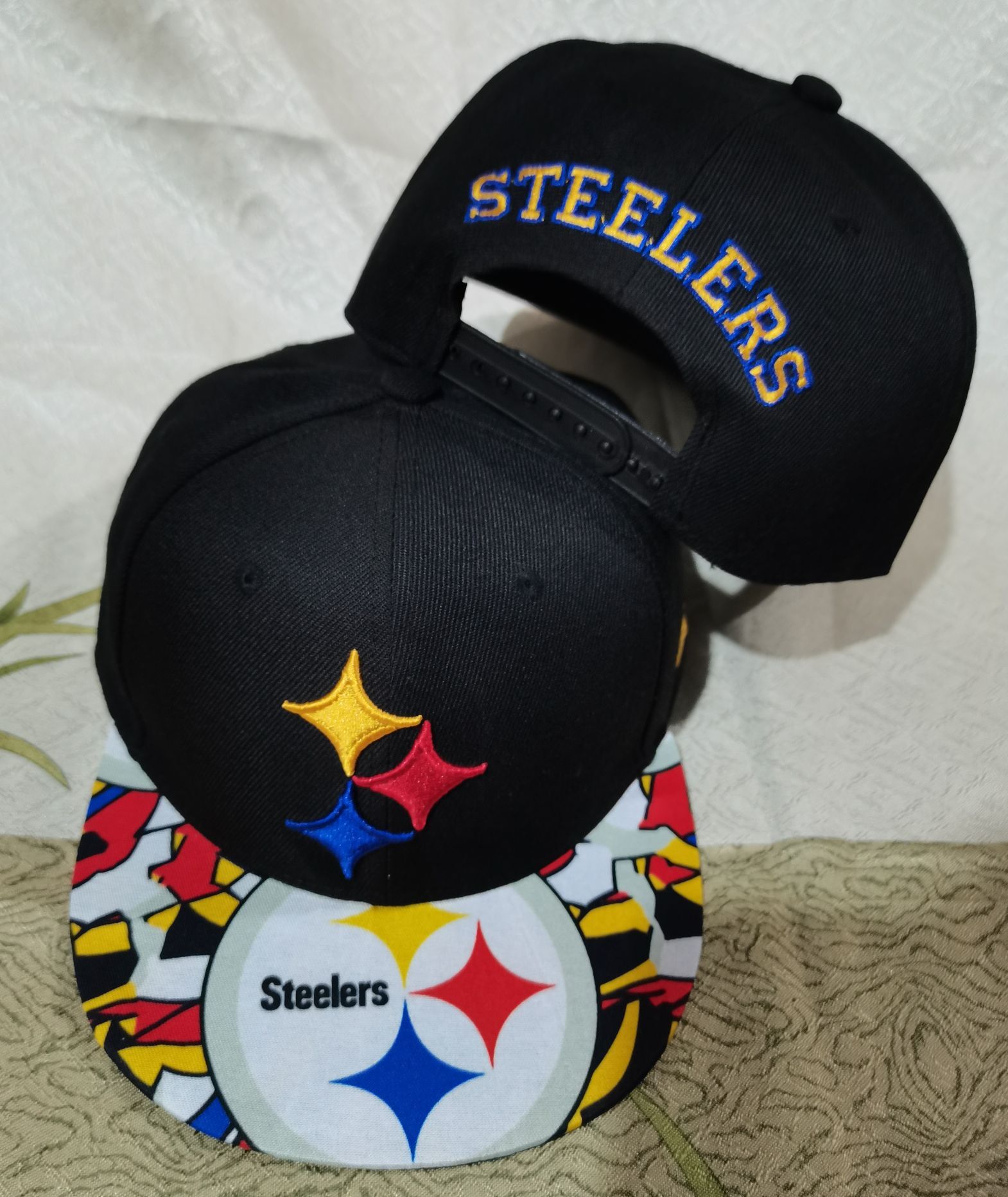 2022 NFL Pittsburgh Steelers hat GSMY->->Sports Caps